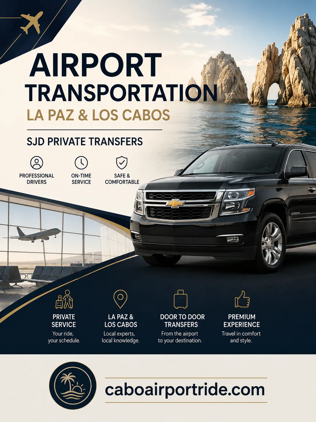 Airport Transportation La Paz & Los Cabos SJD Private Transfers_resultado