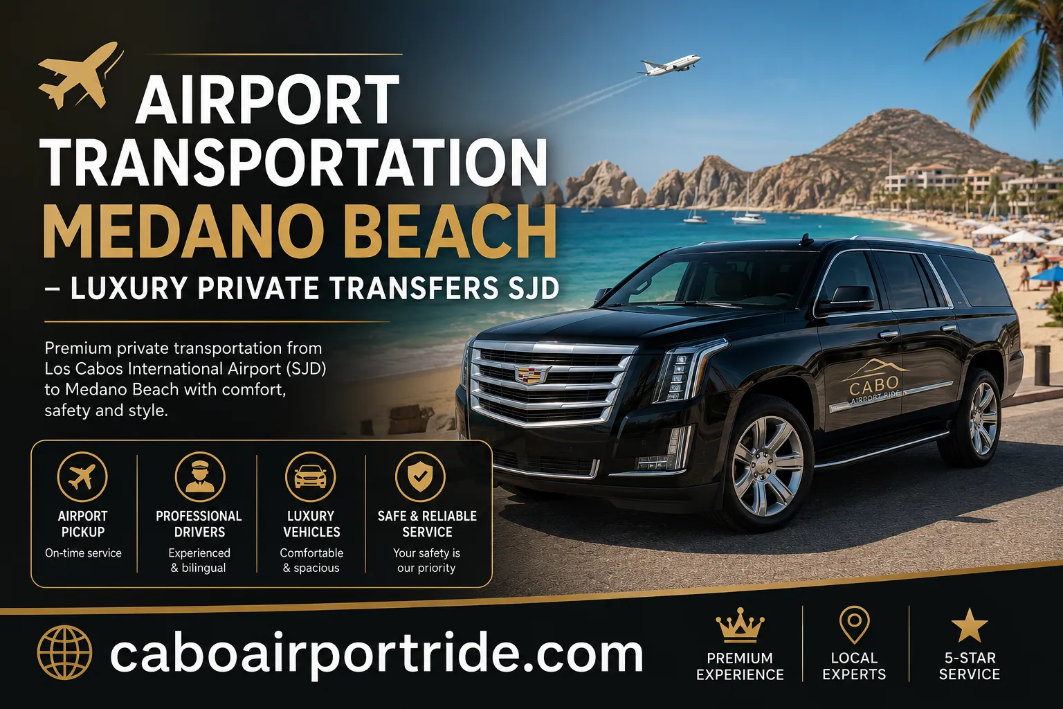 Airport Transportation Medano Beach – Luxury Private Transfers SJD_resultado