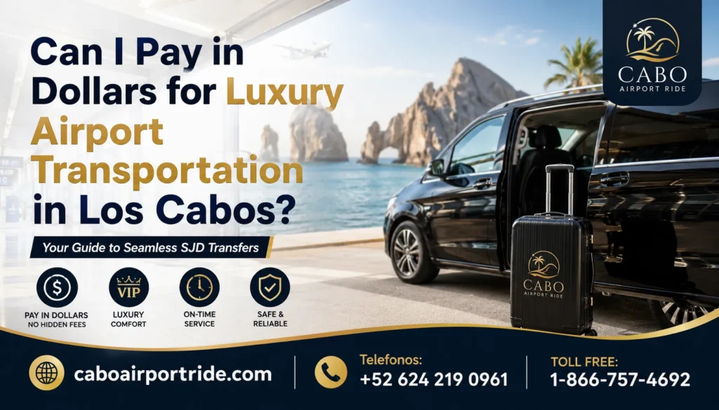 Can I Pay in Dollars for Luxury Airport Transportation in Los Cabos Your Guide to Seamless SJD Transfers_resultado