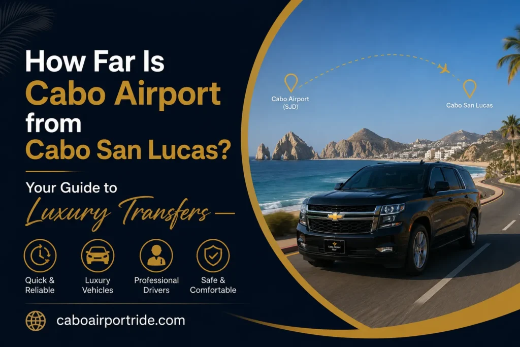 How Far Is Cabo Airport from Cabo San Lucas Your Guide to Luxury Transfers_resultado