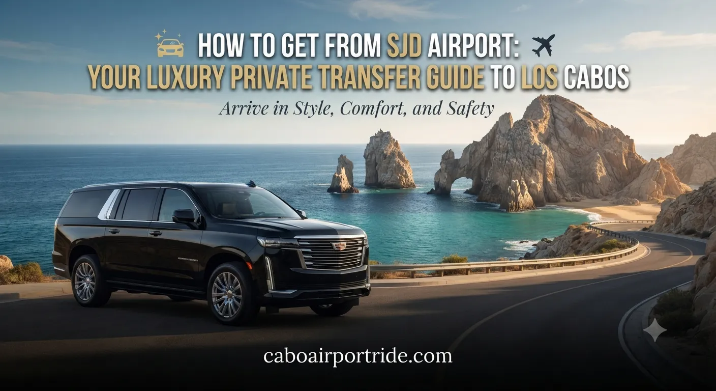 How to Get From SJD Airport Your Luxury Private Transfer Guide to Los Cabos_resultado