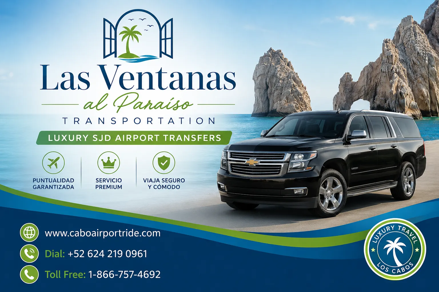Las Ventanas al Paraíso Transportation Luxury SJD Airport Transfers_resultado