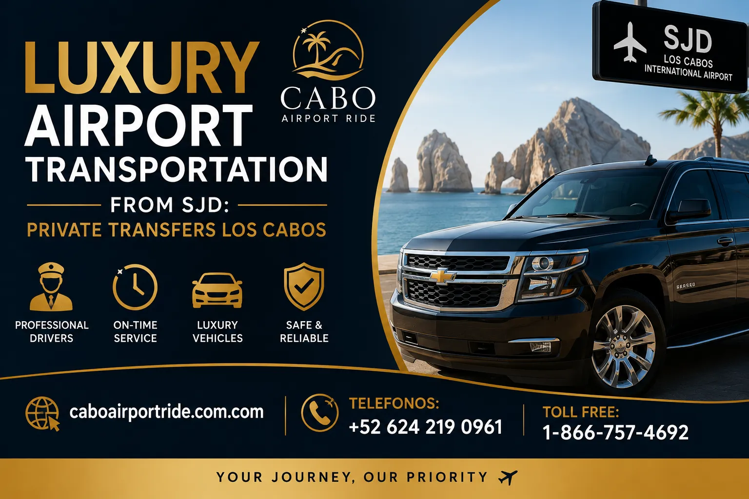 Luxury Airport Transportation from SJD Private Transfers Los Cabos_resultado