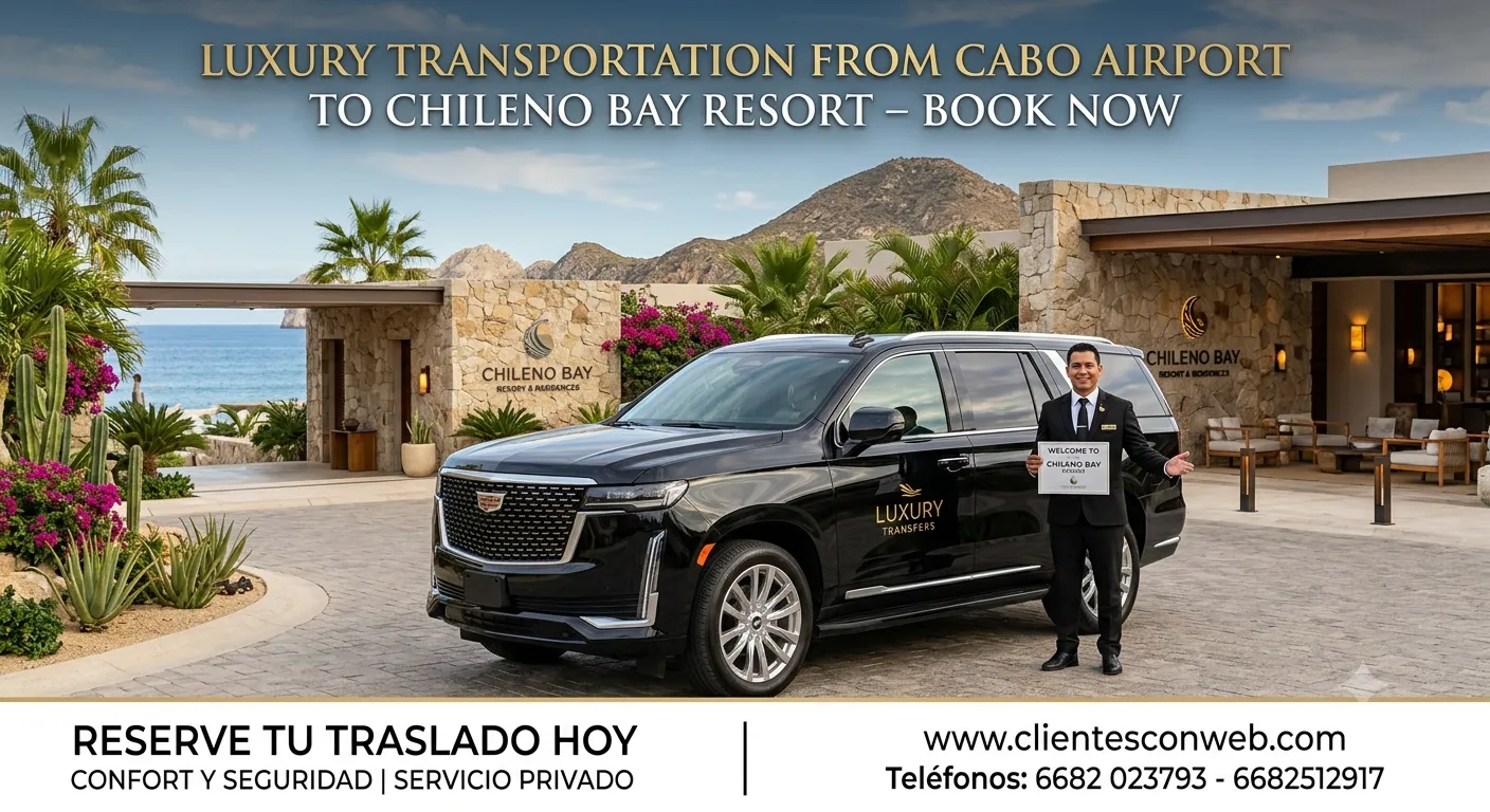 Luxury Transportation From Cabo Airport To Chileno Bay Resort_resultado
