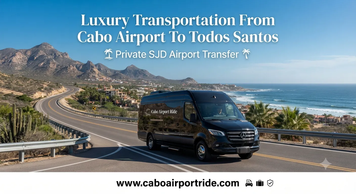 Luxury Transportation From Cabo Airport To Todos Santos Private SJD Airport Transfer_resultado
