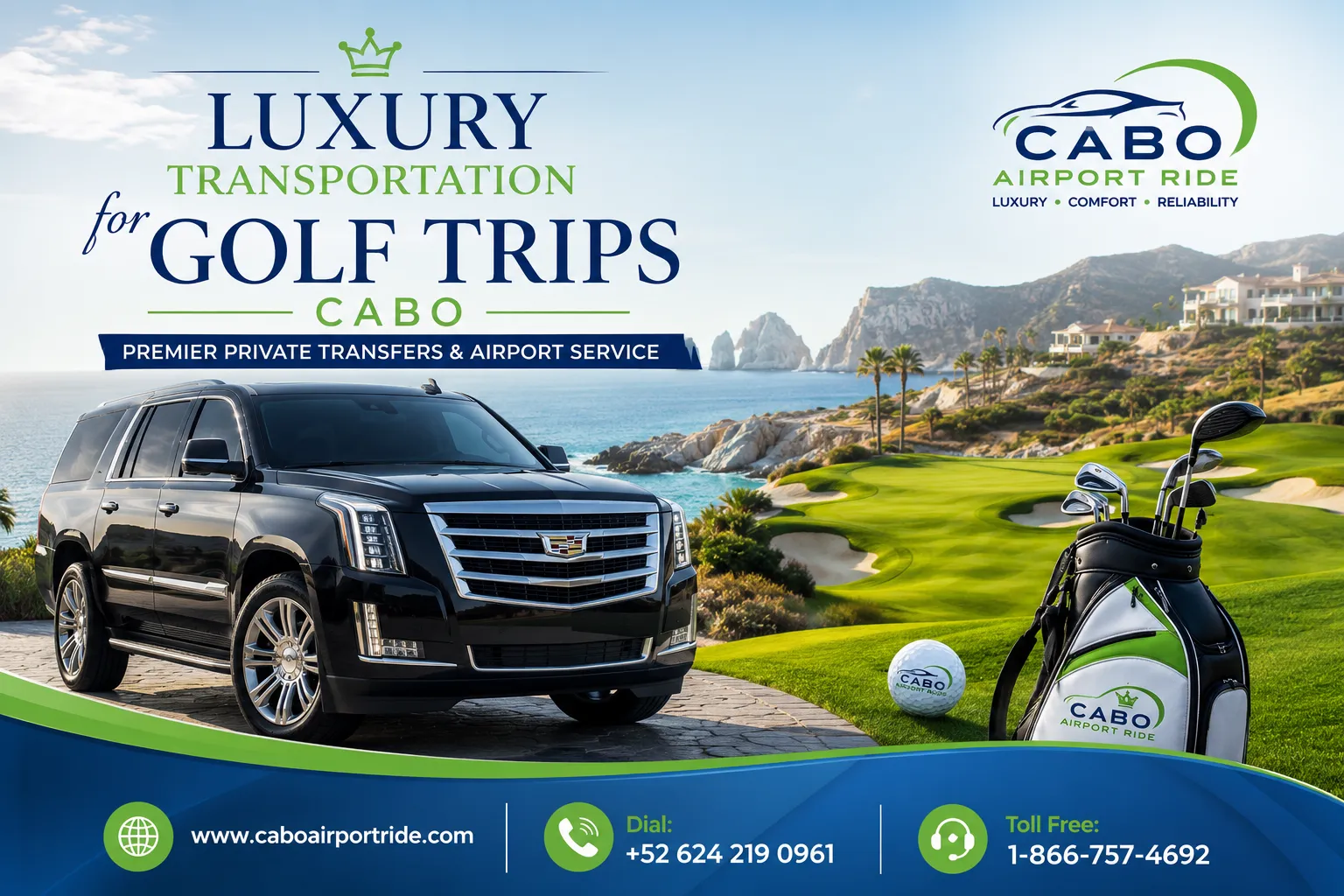 Luxury Transportation for Golf Trips Cabo Premier Private Transfers & Airport Service_resultado
