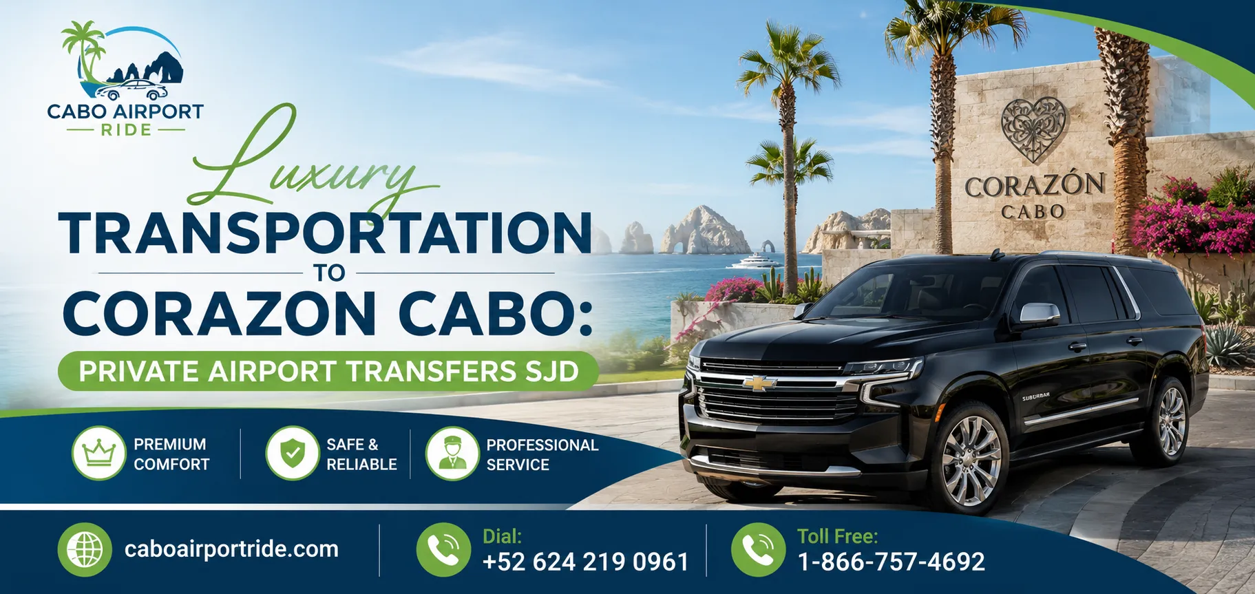 Luxury Transportation to Corazon Cabo Private Airport Transfers SJD_resultado