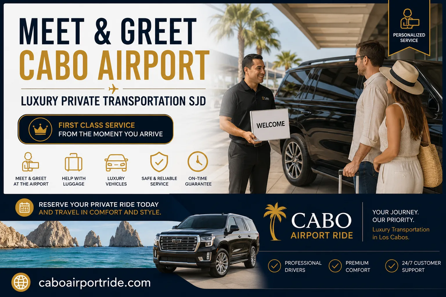 Meet and Greet Cabo Airport Luxury Private Transportation SJD_resultado