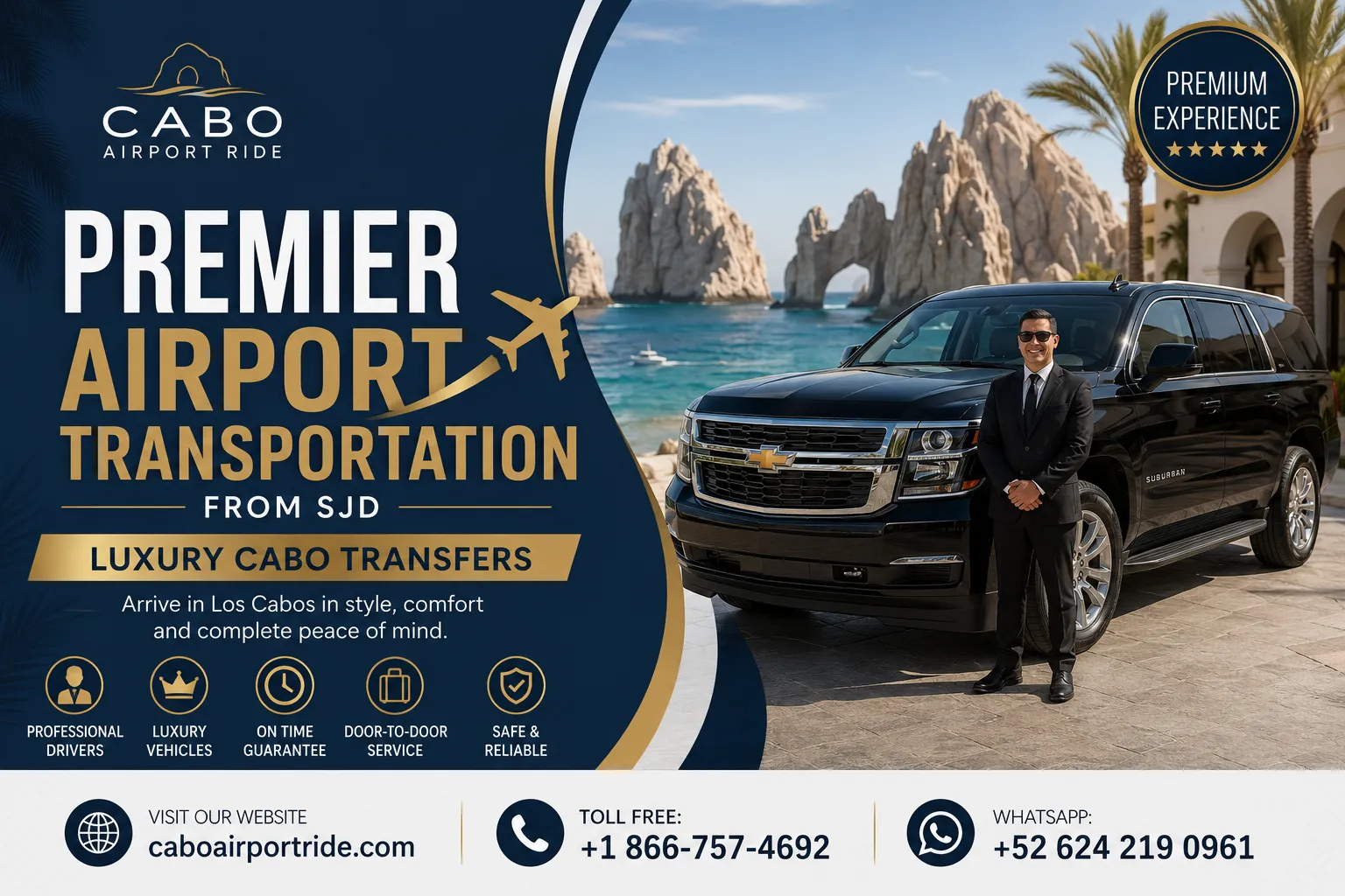 Premier Airport Transportation from SJD Luxury Cabo Transfers_resultado
