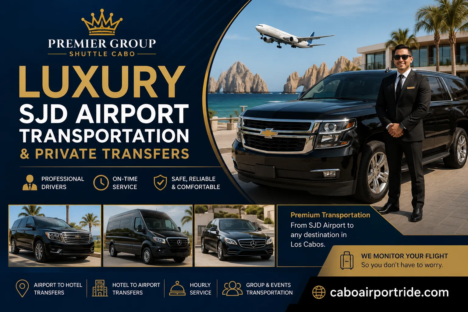 Premier Group Shuttle Cabo Luxury SJD Airport Transportation & Private Transfers_resultado