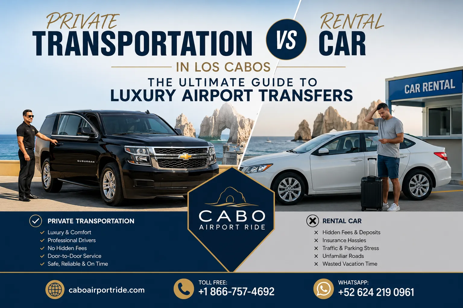 Private Transportation vs Rental Car in Los Cabos The Ultimate Guide to Luxury Airport Transfers_resultado