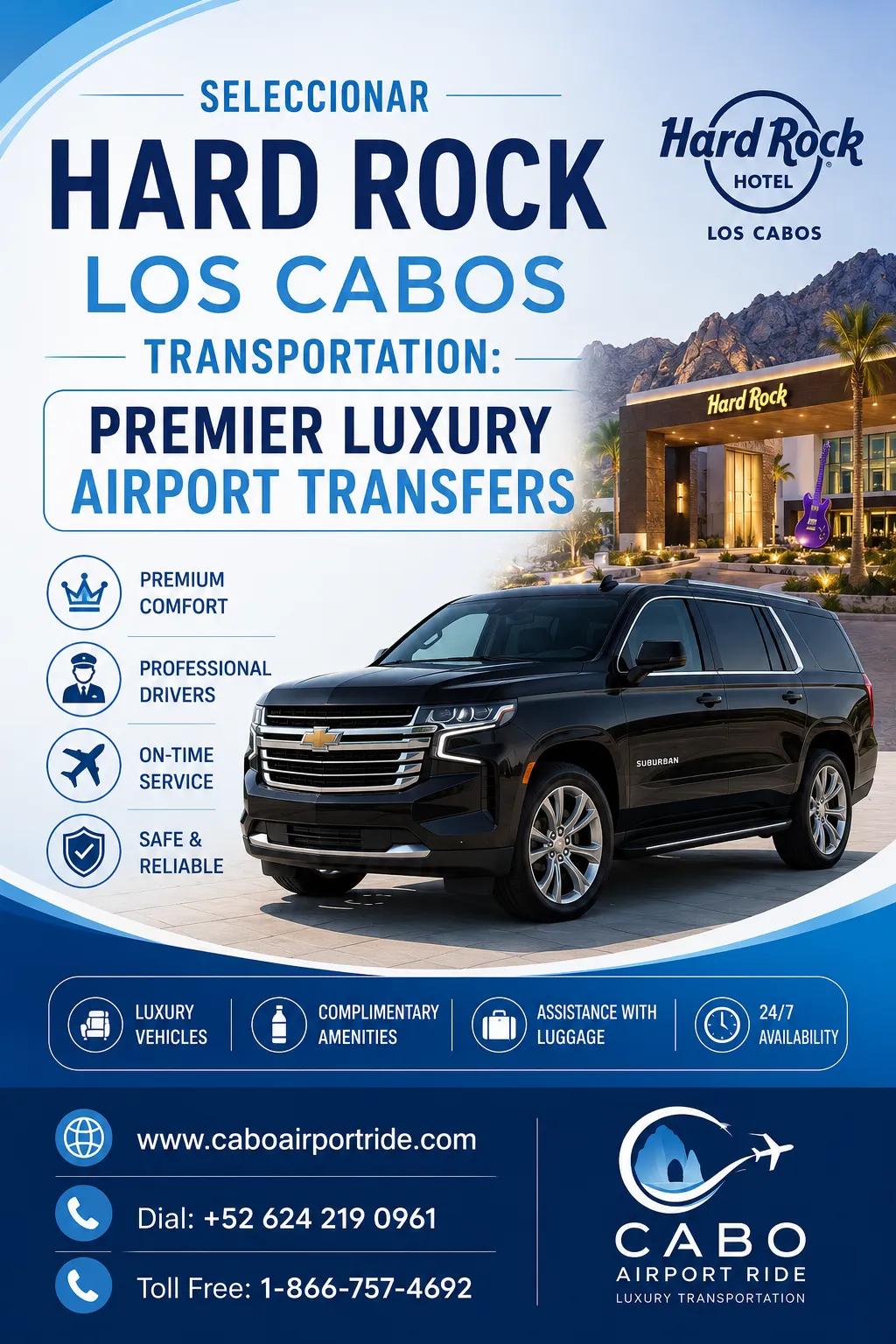 Seleccionar Hard Rock Los Cabos Transportation Premier Luxury Airport Transfers_resultado