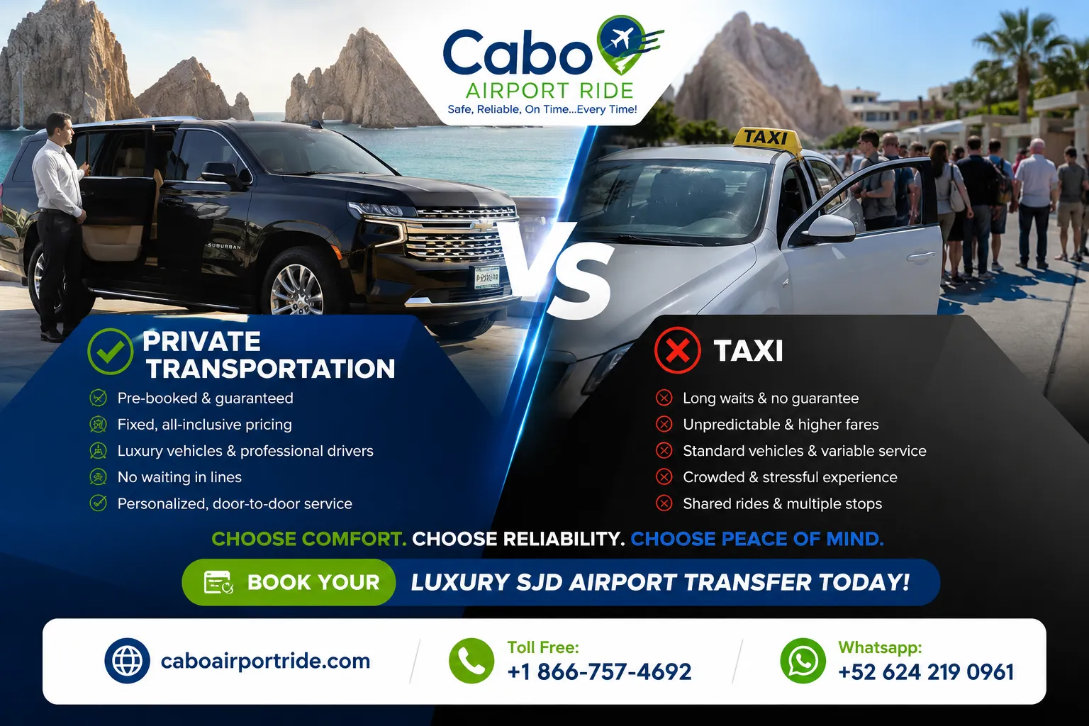 Taxi vs Private Transportation Cabo Ultimate Guide to Luxury SJD Airport Transfers_resultado