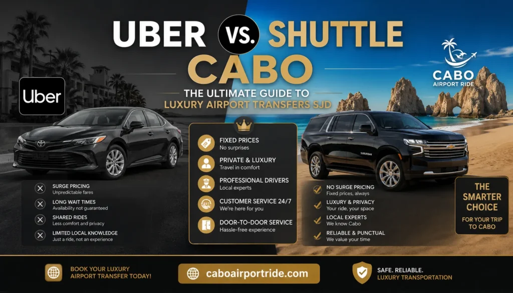 Uber vs. Shuttle Cabo The Ultimate Guide to Luxury Airport Transfers SJD_resultado