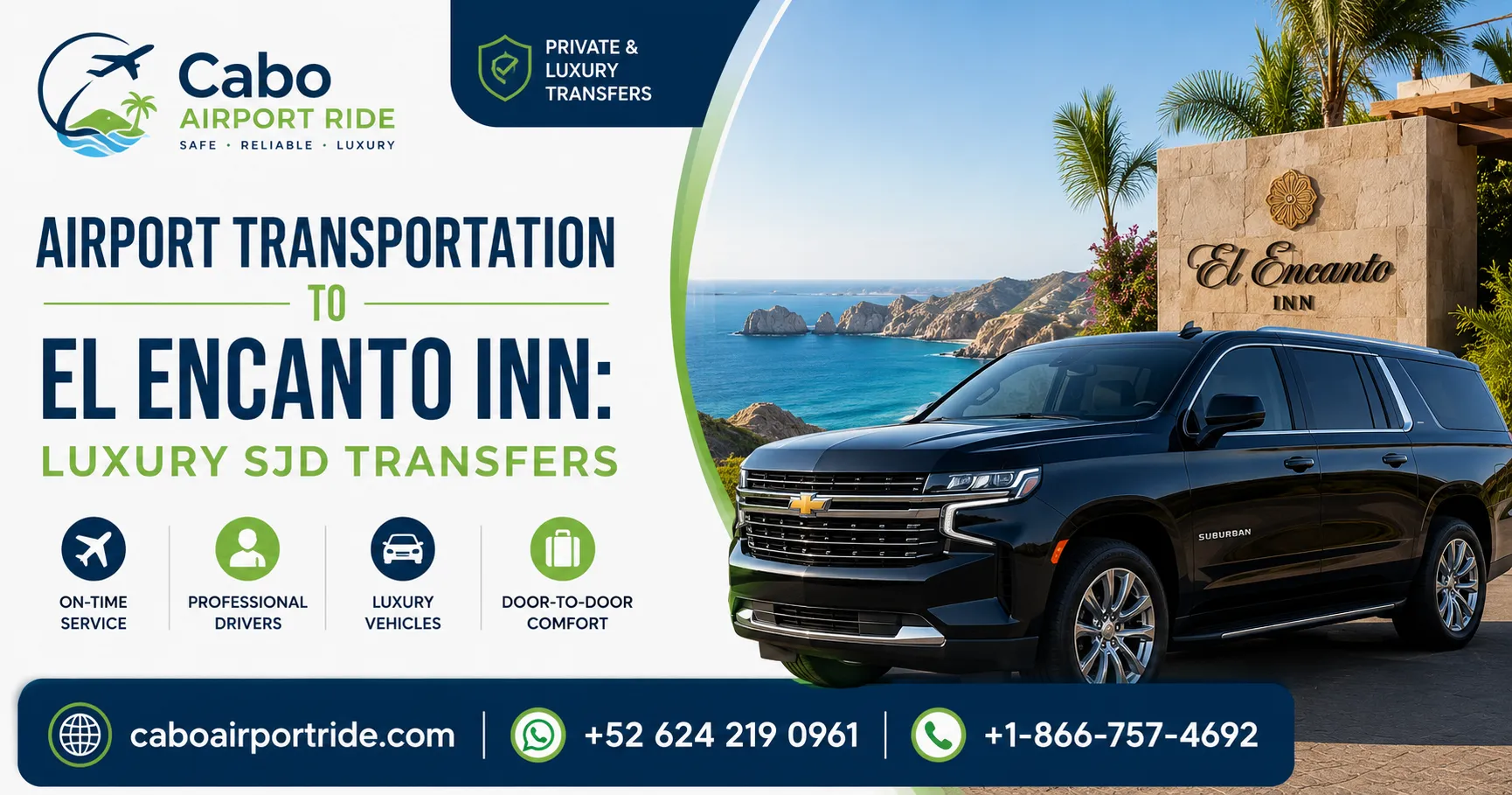 Airport Transportation to El Encanto Inn Luxury SJD Transfers_resultado