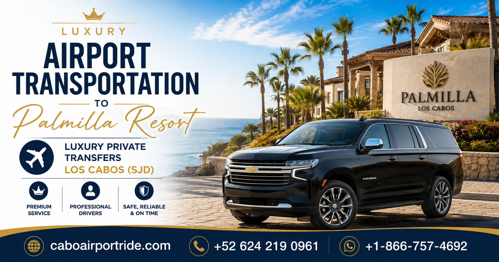 Airport Transportation to Palmilla Resort Luxury Private Transfers SJD_resultado