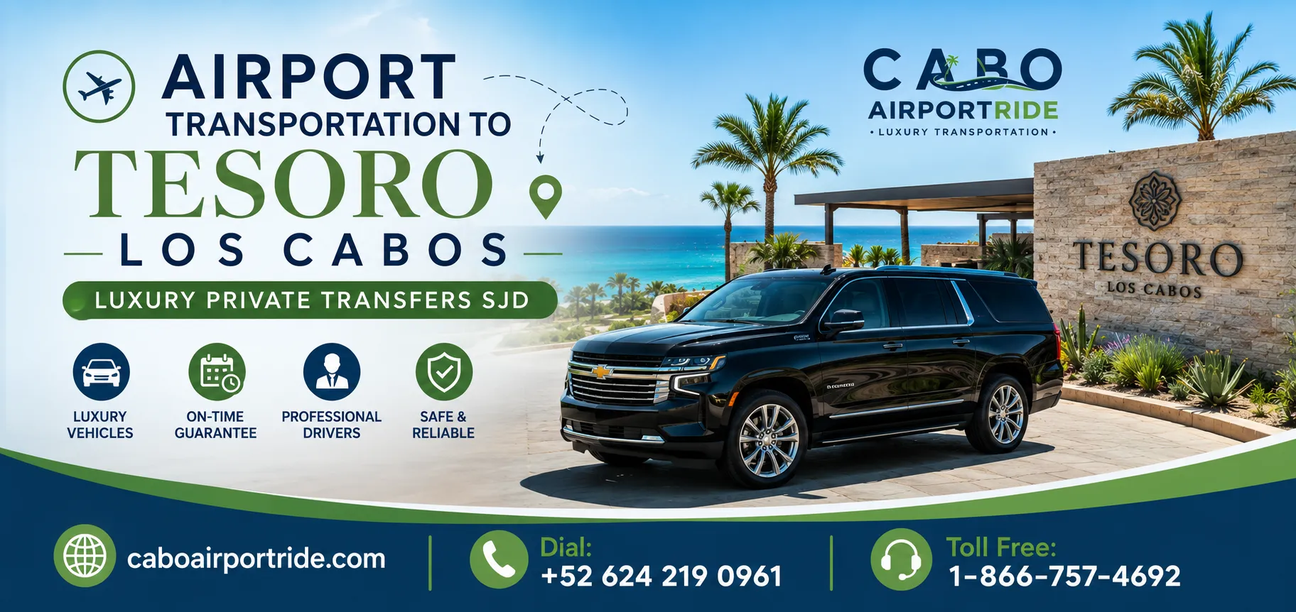 Airport Transportation to Tesoro Los Cabos – Luxury Private Transfers SJD_resultado