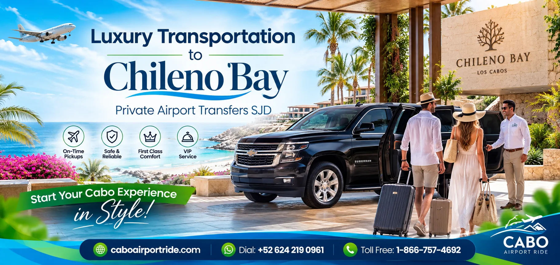 Luxury Transportation to Chileno Bay Private Airport Transfers SJD_resultado