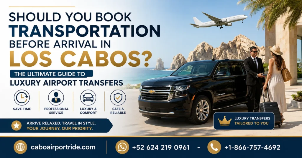 Should You Book Transportation Before Arrival in Los Cabos The Ultimate Guide to Luxury Airport Transfers_resultado