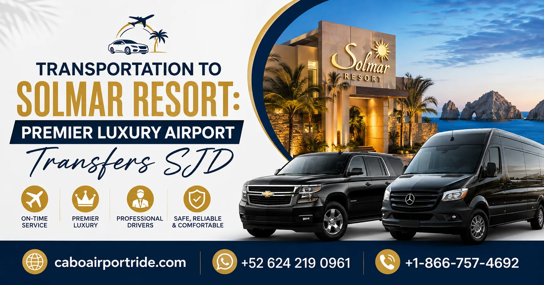 Transportation to Solmar Resort Premier Luxury Airport Transfers SJD_resultado