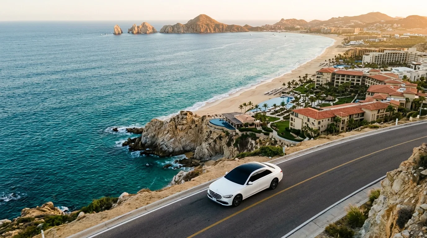 Scenic drive along the Pacific Zone coastline of Los Cabos
